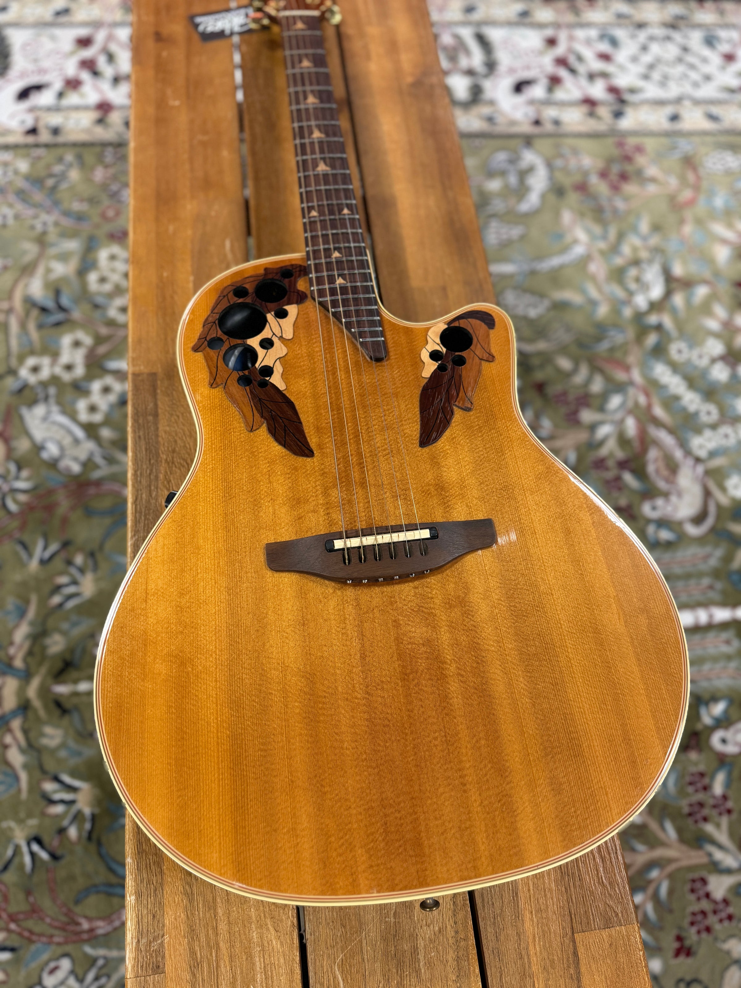 Ovation 1868 Elite electric acoustic guitar | eBay
