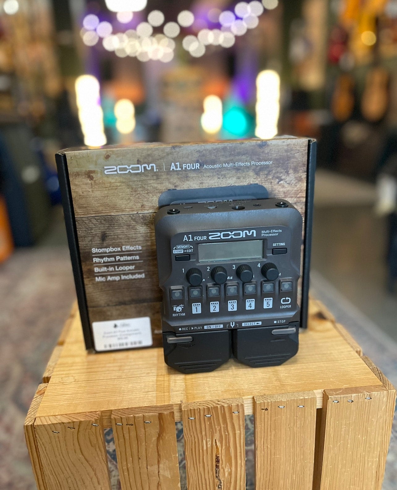 Zoom A1 Four Acoustic Processor (Consignment) Folklore Music Exchange